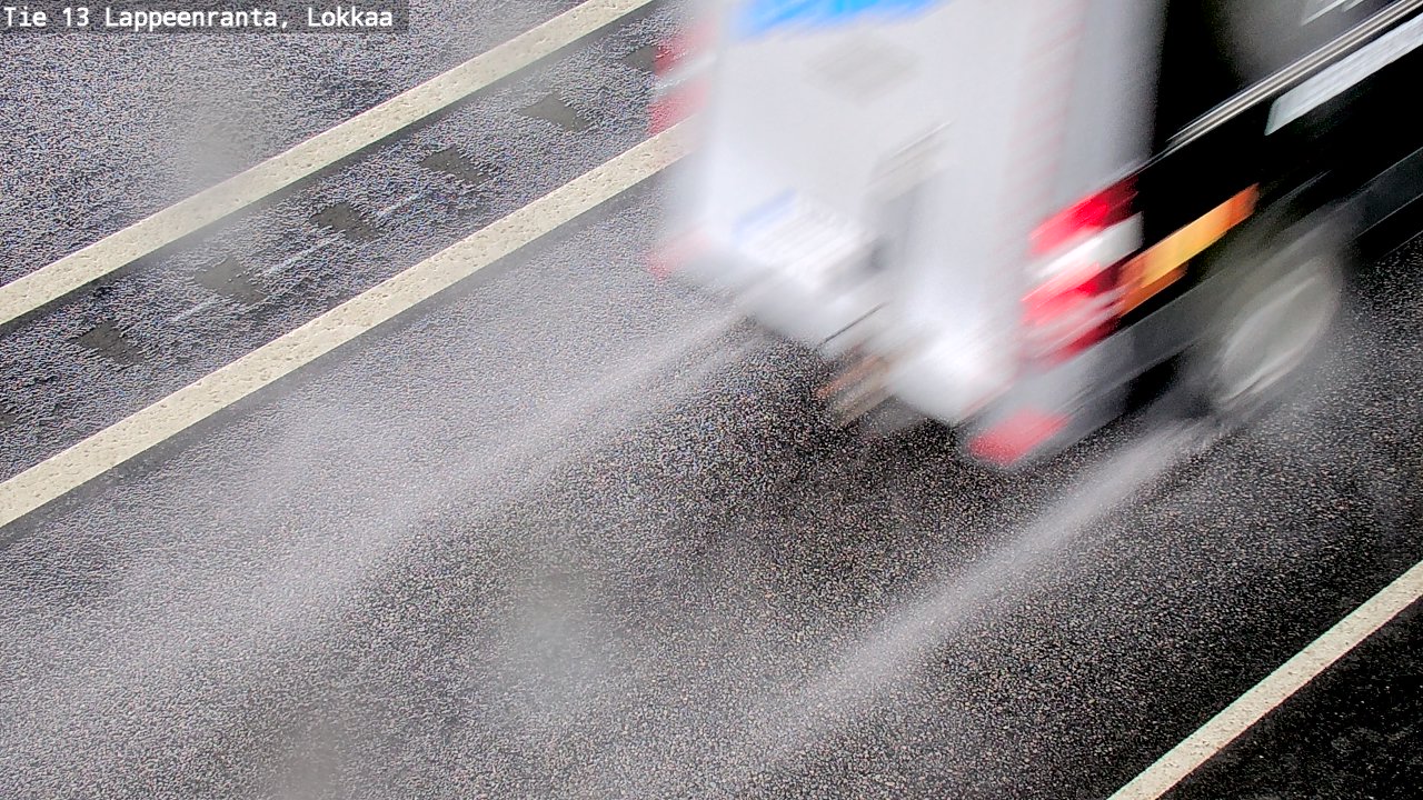 Kelikamerat Kuva Tie 13 Lokkaan suora, Lappeenranta, Etelä-Karjala