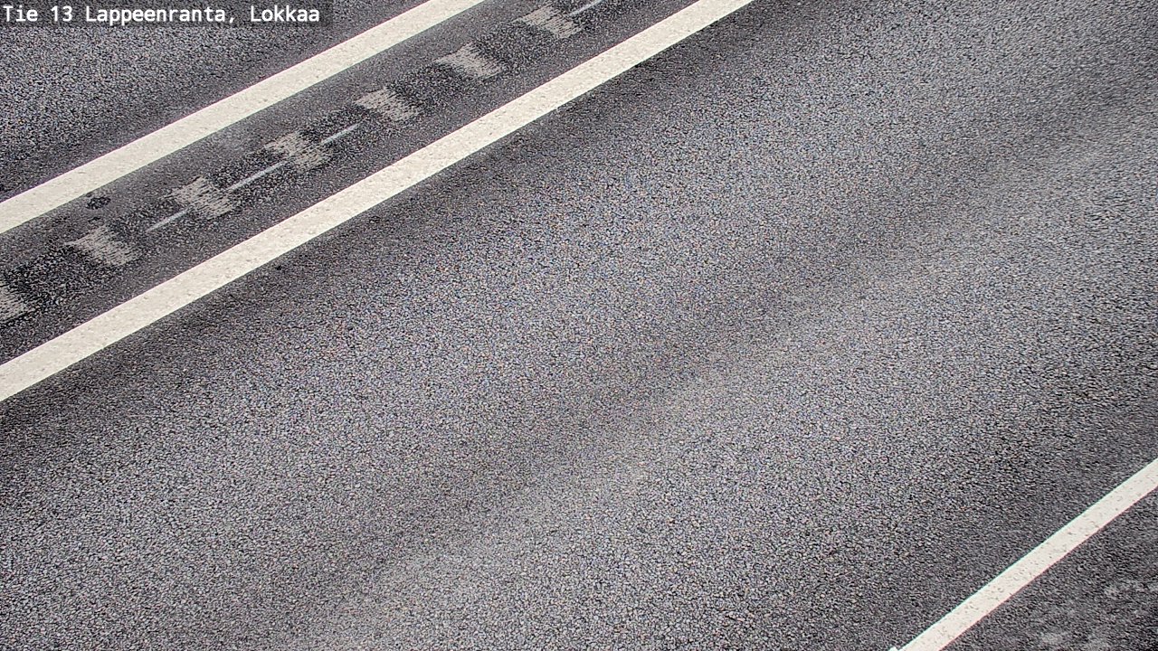 Weather Camera Image Väg 13 Lokkaa rakan, Lappeenranta, Etelä-Karjala