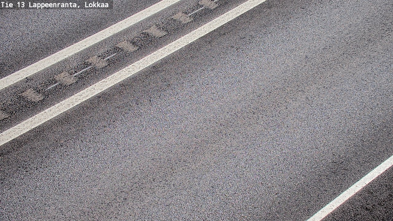 Kelikamerat Kuva Tie 13 Lokkaan suora, Lappeenranta, Etelä-Karjala