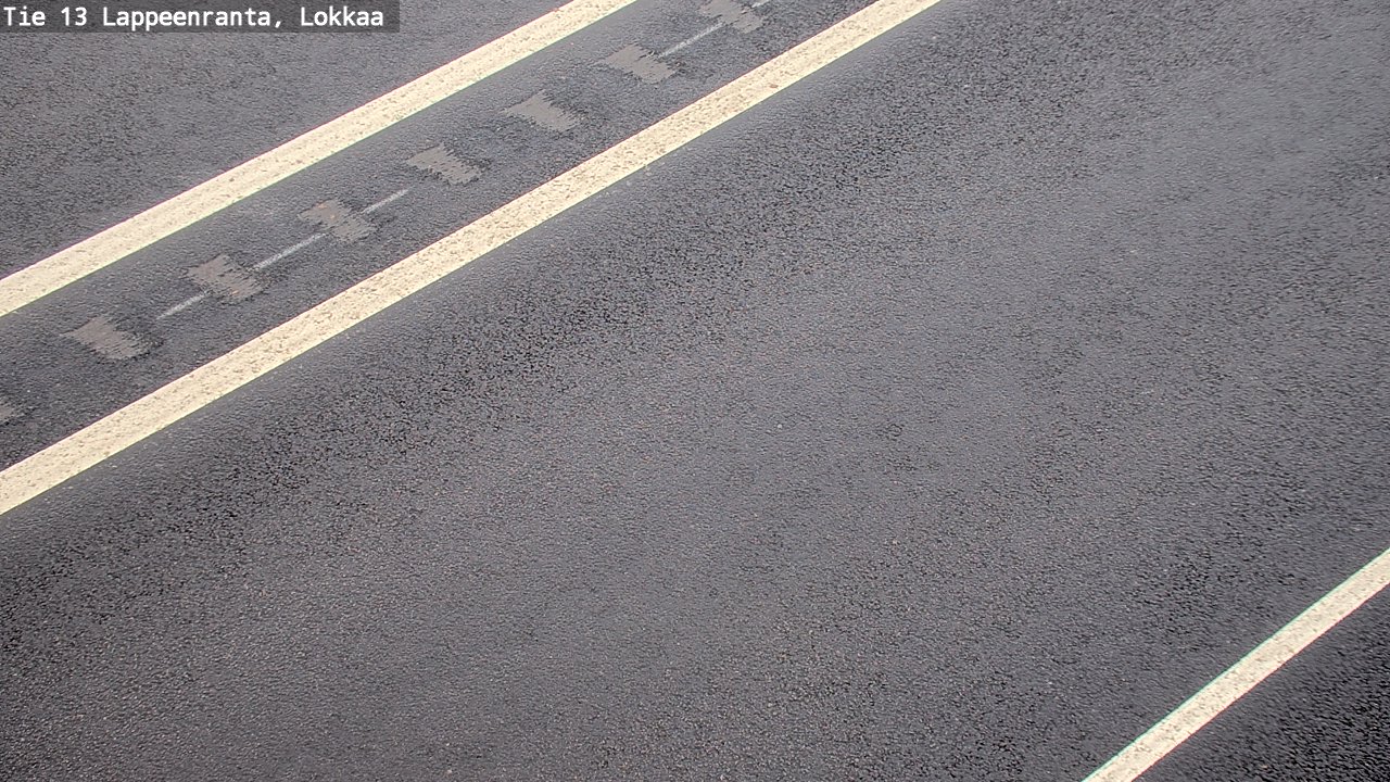 Kelikamerat Kuva Tie 13 Lokkaan suora, Lappeenranta, Etelä-Karjala