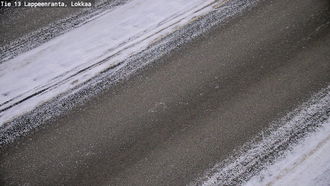 Kelikamerat Kuva Tie 13 Lokkaan suora, Lappeenranta, Etelä-Karjala