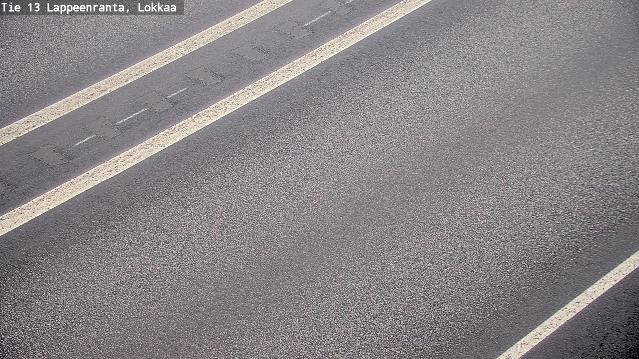 Kelikamerat Kuva Tie 13 Lokkaan suora, Lappeenranta, Etelä-Karjala