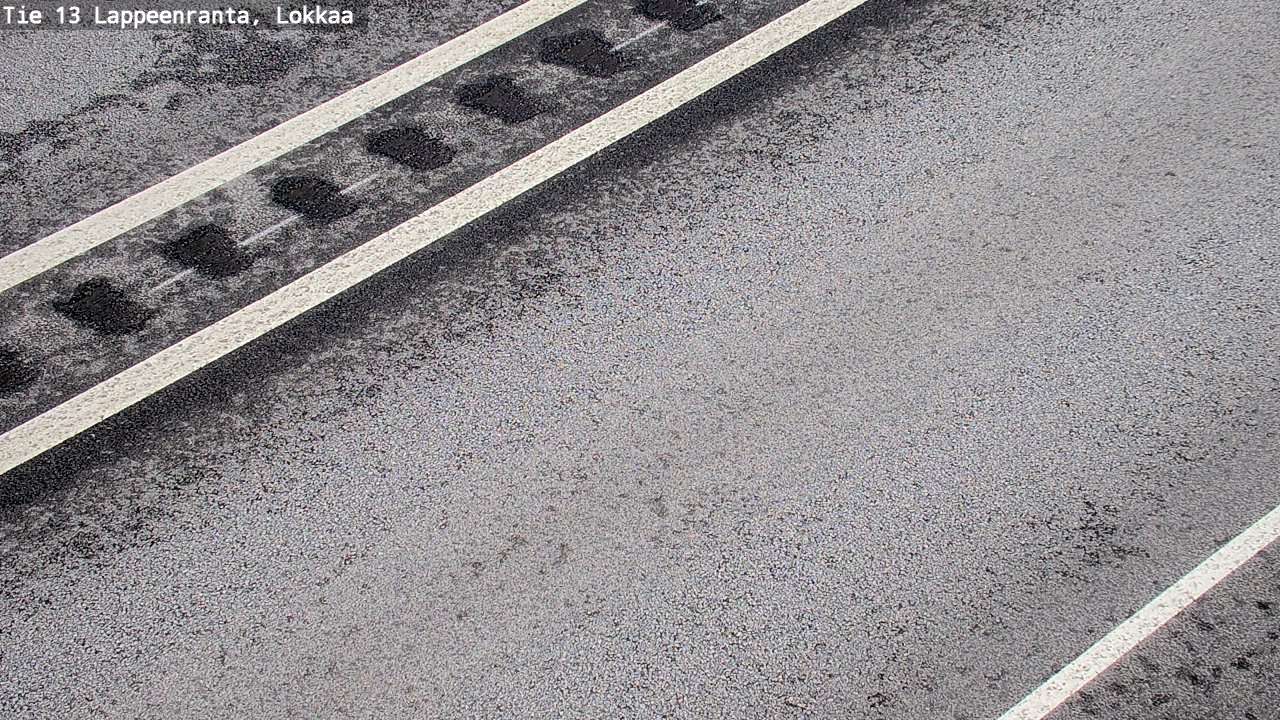 Weather Camera Image Väg 13 Lokkaa rakan, Lappeenranta, Etelä-Karjala