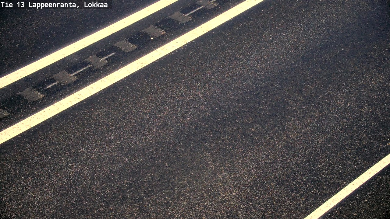Weather Camera Image Väg 13 Lokkaa rakan, Lappeenranta, Etelä-Karjala