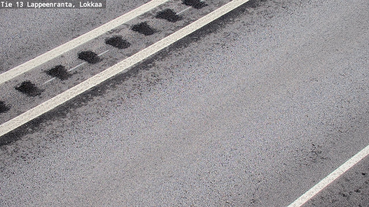Weather Camera Image Väg 13 Lokkaa rakan, Lappeenranta, Etelä-Karjala