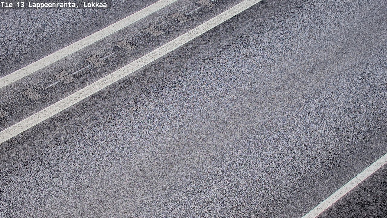 Weather Camera Image Väg 13 Lokkaa rakan, Lappeenranta, Etelä-Karjala