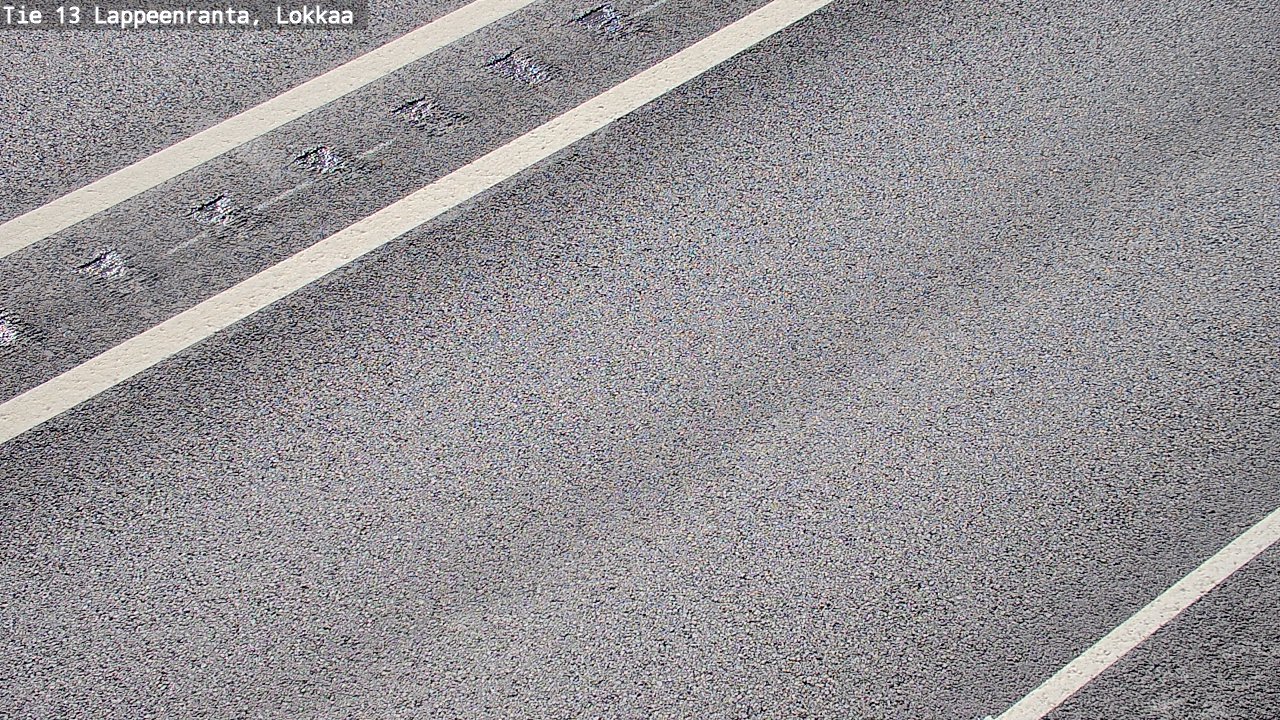 Kelikamerat Kuva Tie 13 Lokkaan suora, Lappeenranta, Etelä-Karjala
