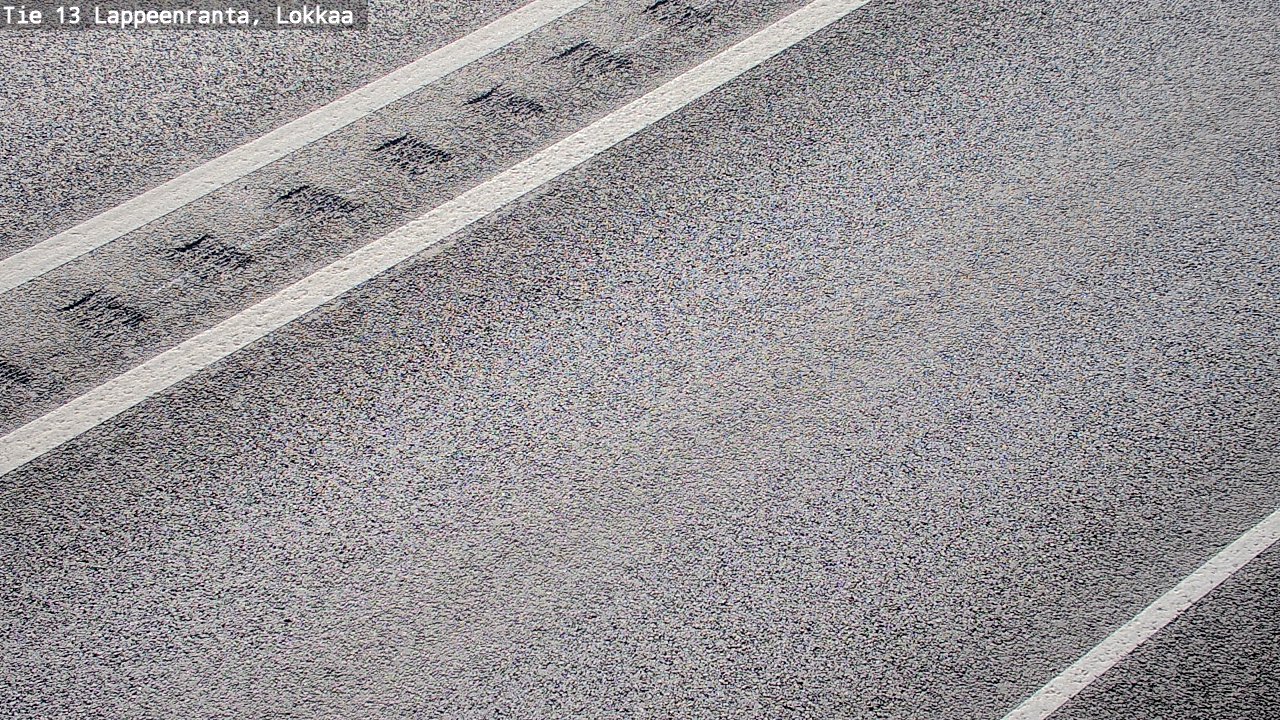 Weather Camera Image Väg 13 Lokkaa rakan, Lappeenranta, Etelä-Karjala