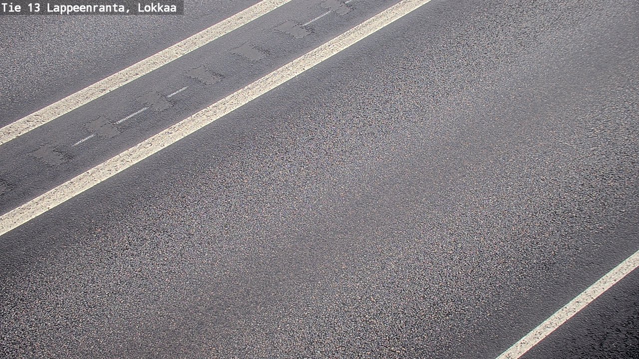 Kelikamerat Kuva Tie 13 Lokkaan suora, Lappeenranta, Etelä-Karjala