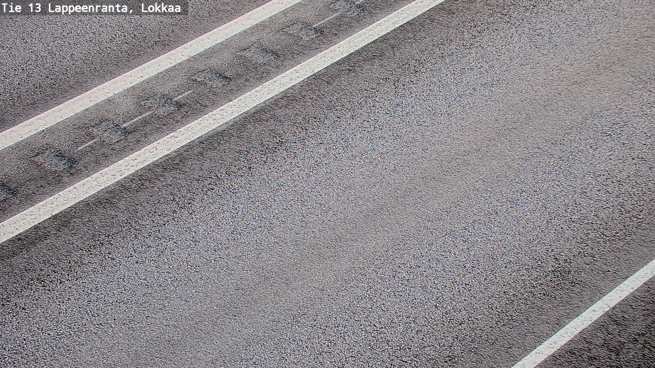 Weather Camera Image Väg 13 Lokkaa rakan, Lappeenranta, Etelä-Karjala