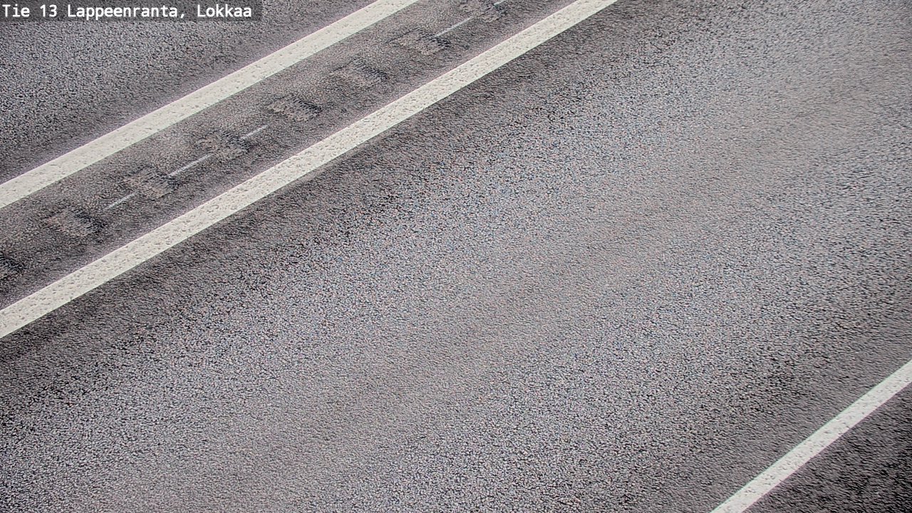 Weather Camera Image Väg 13 Lokkaa rakan, Lappeenranta, Etelä-Karjala