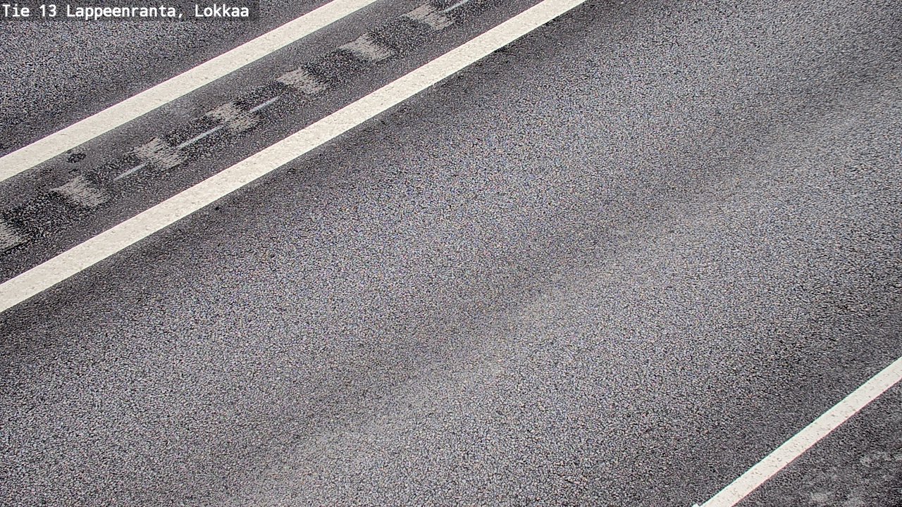 Weather Camera Image Väg 13 Lokkaa rakan, Lappeenranta, Etelä-Karjala