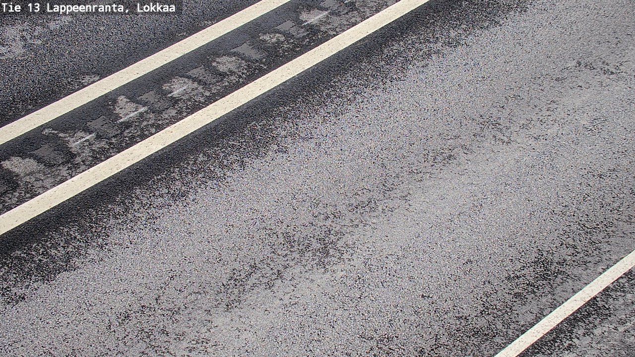 Weather Camera Image Väg 13 Lokkaa rakan, Lappeenranta, Etelä-Karjala