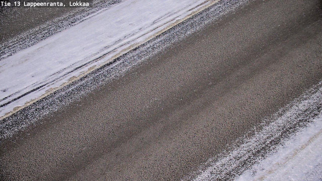 Kelikamerat Kuva Tie 13 Lokkaan suora, Lappeenranta, Etelä-Karjala