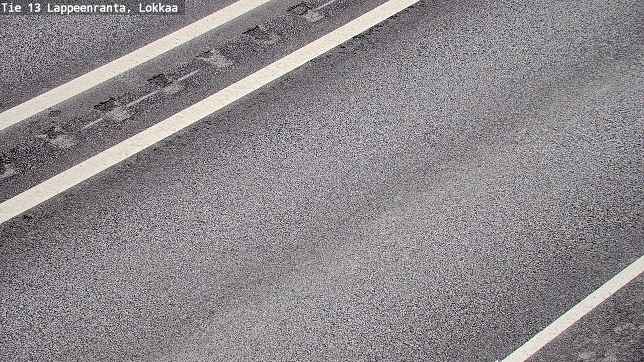 Kelikamerat Kuva Tie 13 Lokkaan suora, Lappeenranta, Etelä-Karjala