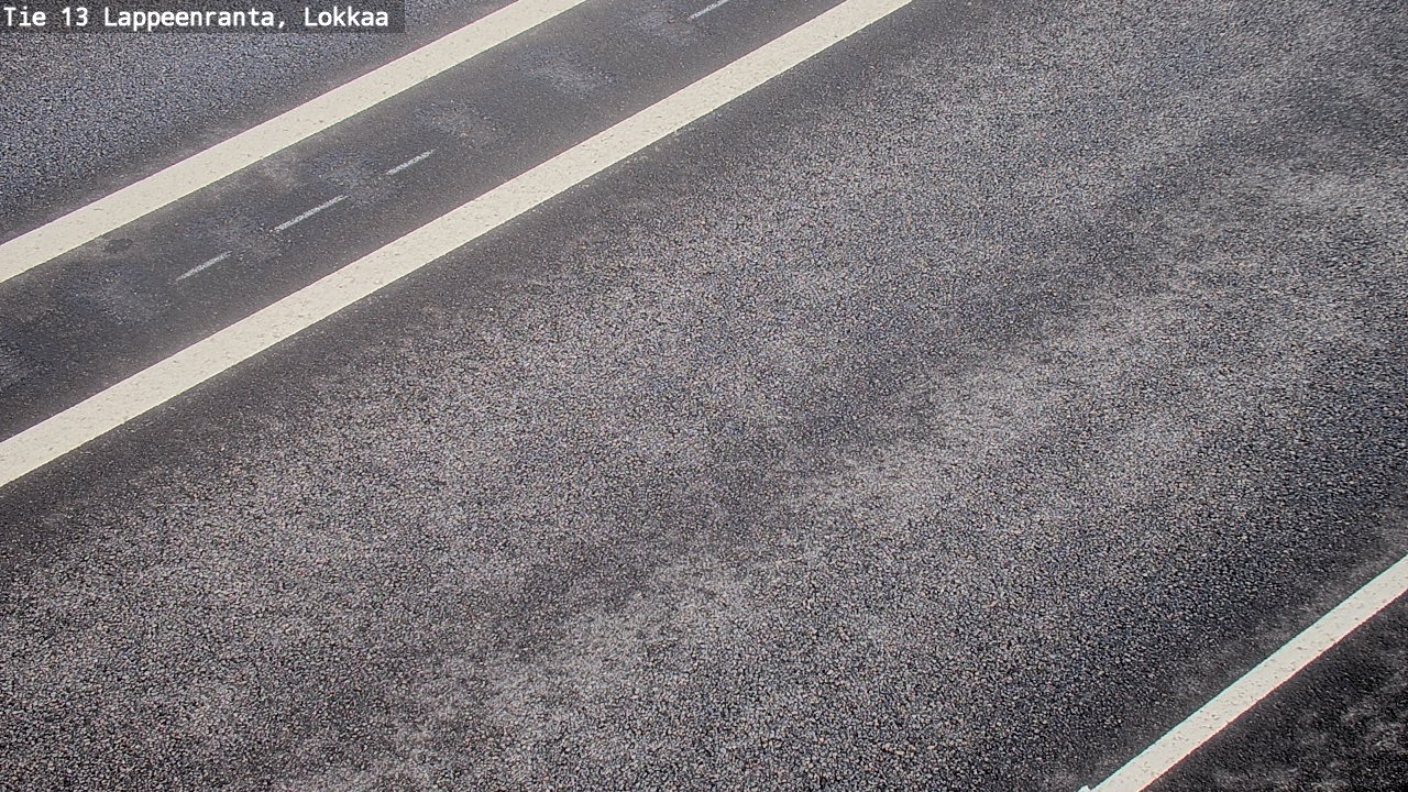 Weather Camera Image Väg 13 Lokkaa rakan, Lappeenranta, Etelä-Karjala