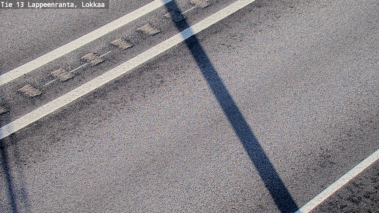 Kelikamerat Kuva Tie 13 Lokkaan suora, Lappeenranta, Etelä-Karjala