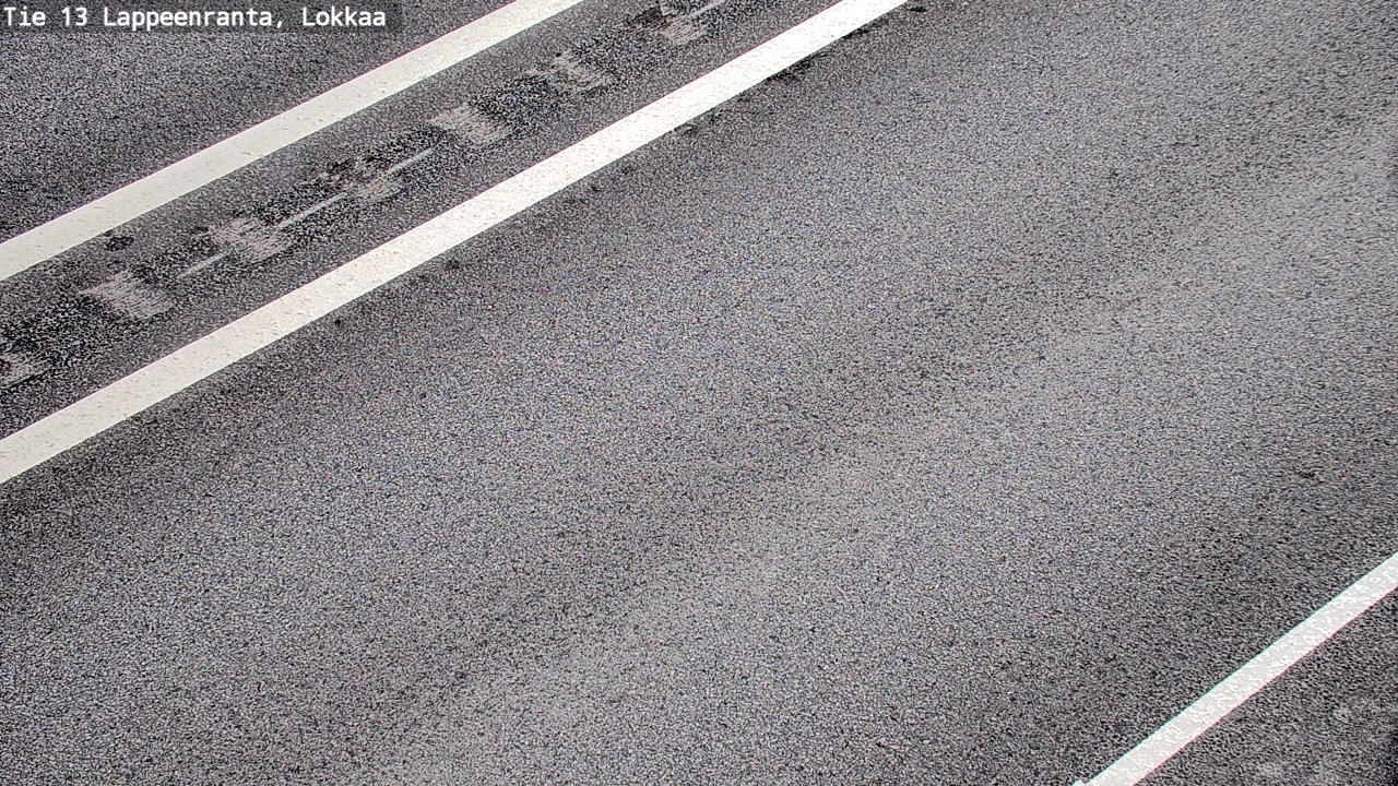 Weather Camera Image Väg 13 Lokkaa rakan, Lappeenranta, Etelä-Karjala