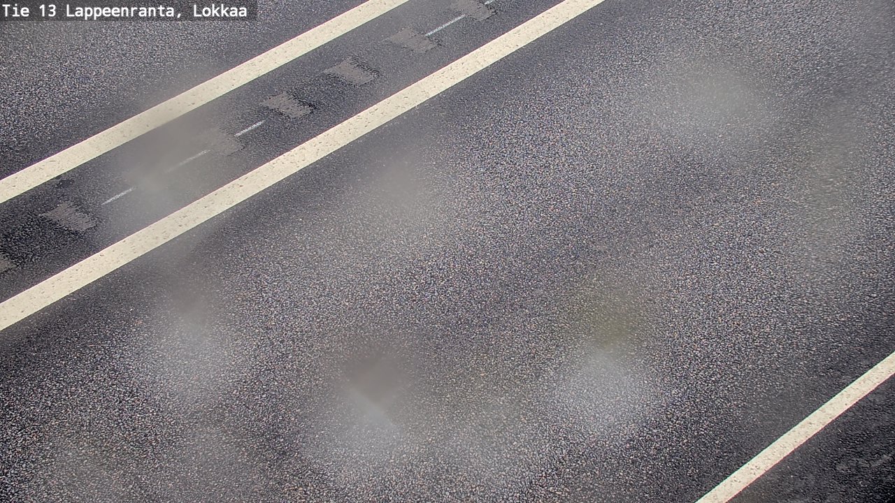 Kelikamerat Kuva Tie 13 Lokkaan suora, Lappeenranta, Etelä-Karjala