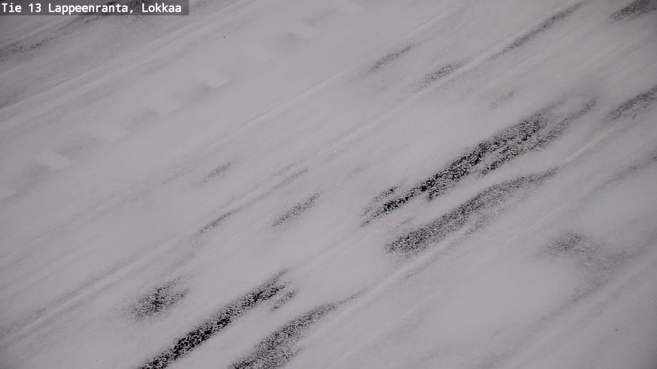 Kelikamerat Kuva Tie 13 Lokkaan suora, Lappeenranta, Etelä-Karjala