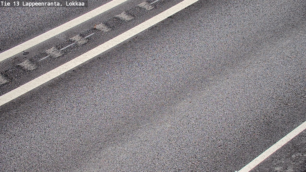 Weather Camera Image Väg 13 Lokkaa rakan, Lappeenranta, Etelä-Karjala
