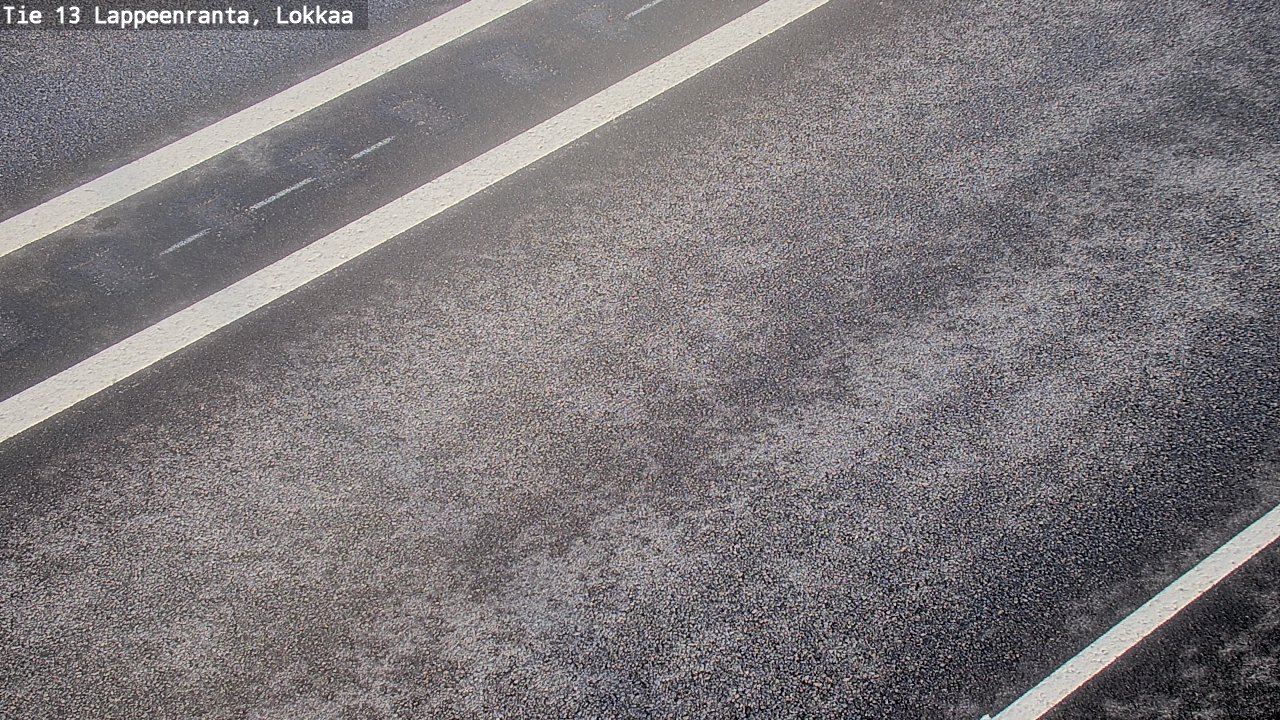 Weather Camera Image Väg 13 Lokkaa rakan, Lappeenranta, Etelä-Karjala
