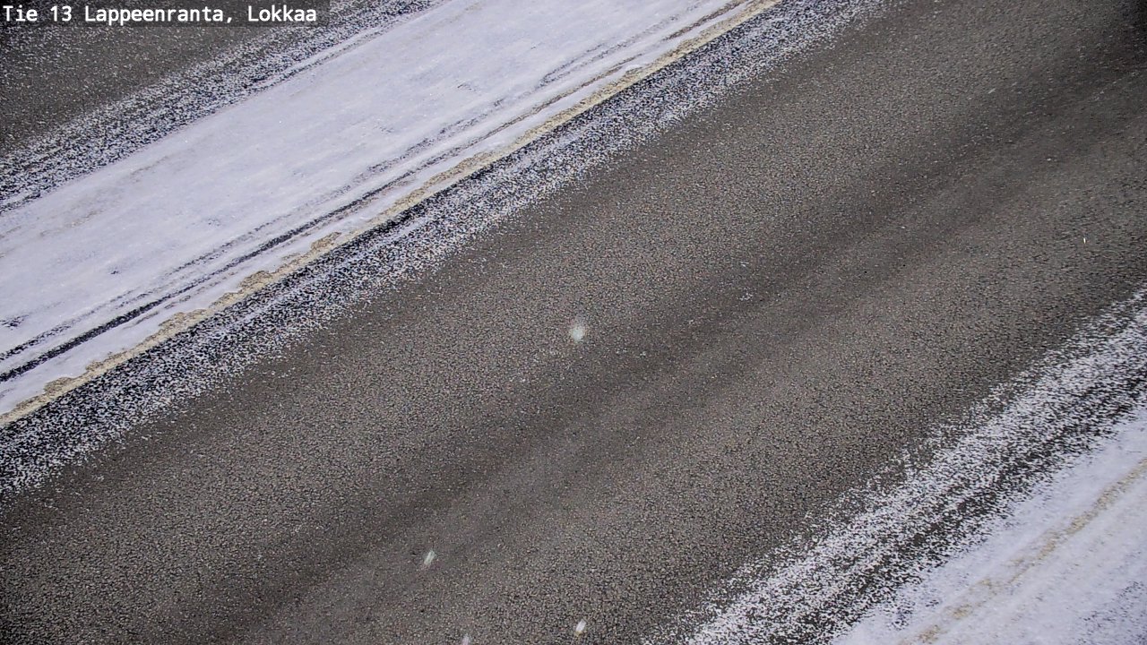 Kelikamerat Kuva Tie 13 Lokkaan suora, Lappeenranta, Etelä-Karjala