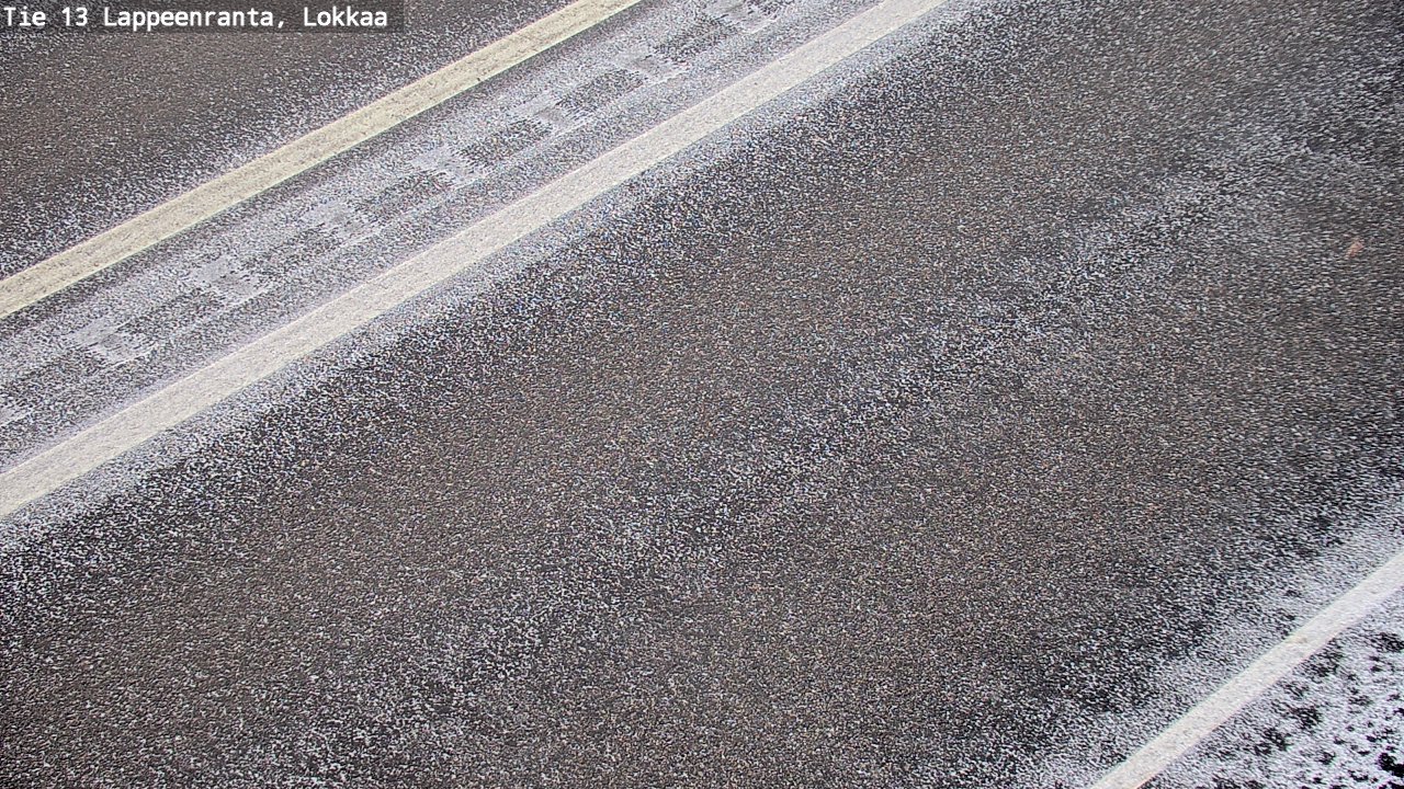 Kelikamerat Kuva Tie 13 Lokkaan suora, Lappeenranta, Etelä-Karjala