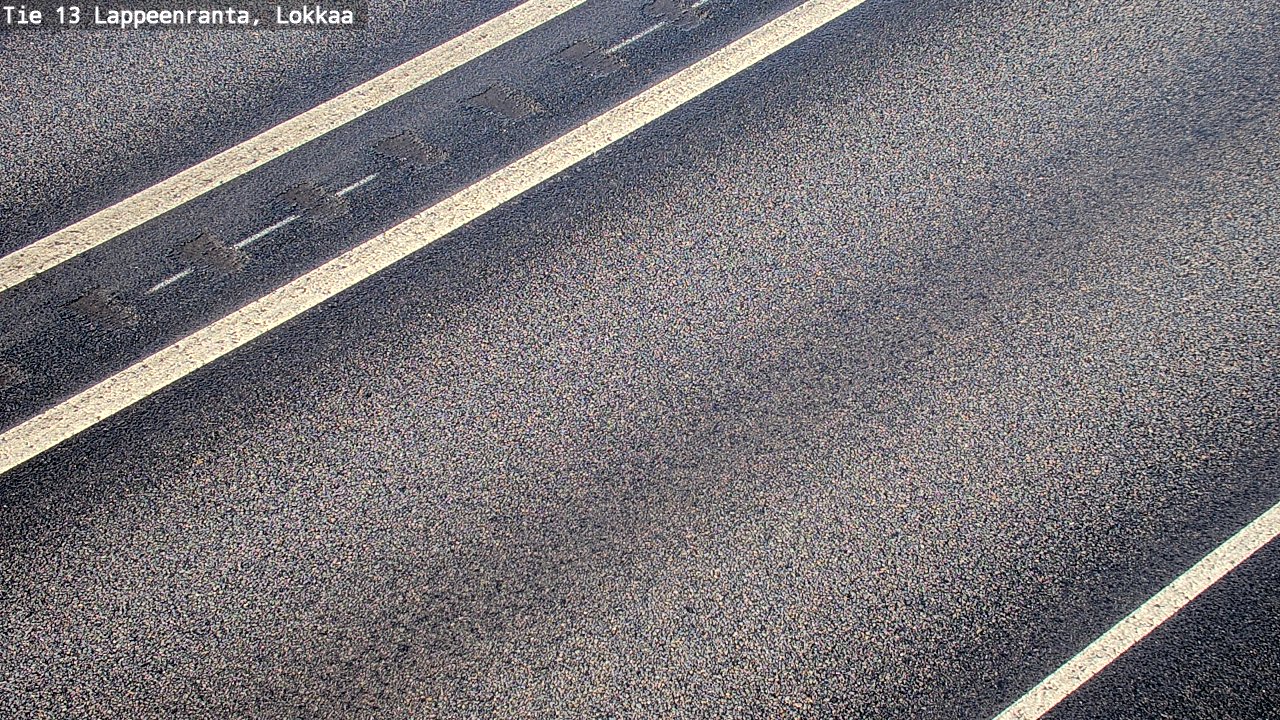 Kelikamerat Kuva Tie 13 Lokkaan suora, Lappeenranta, Etelä-Karjala