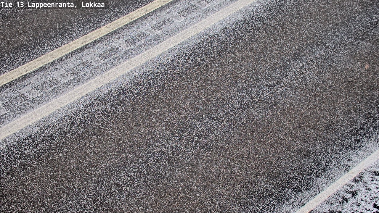 Kelikamerat Kuva Tie 13 Lokkaan suora, Lappeenranta, Etelä-Karjala