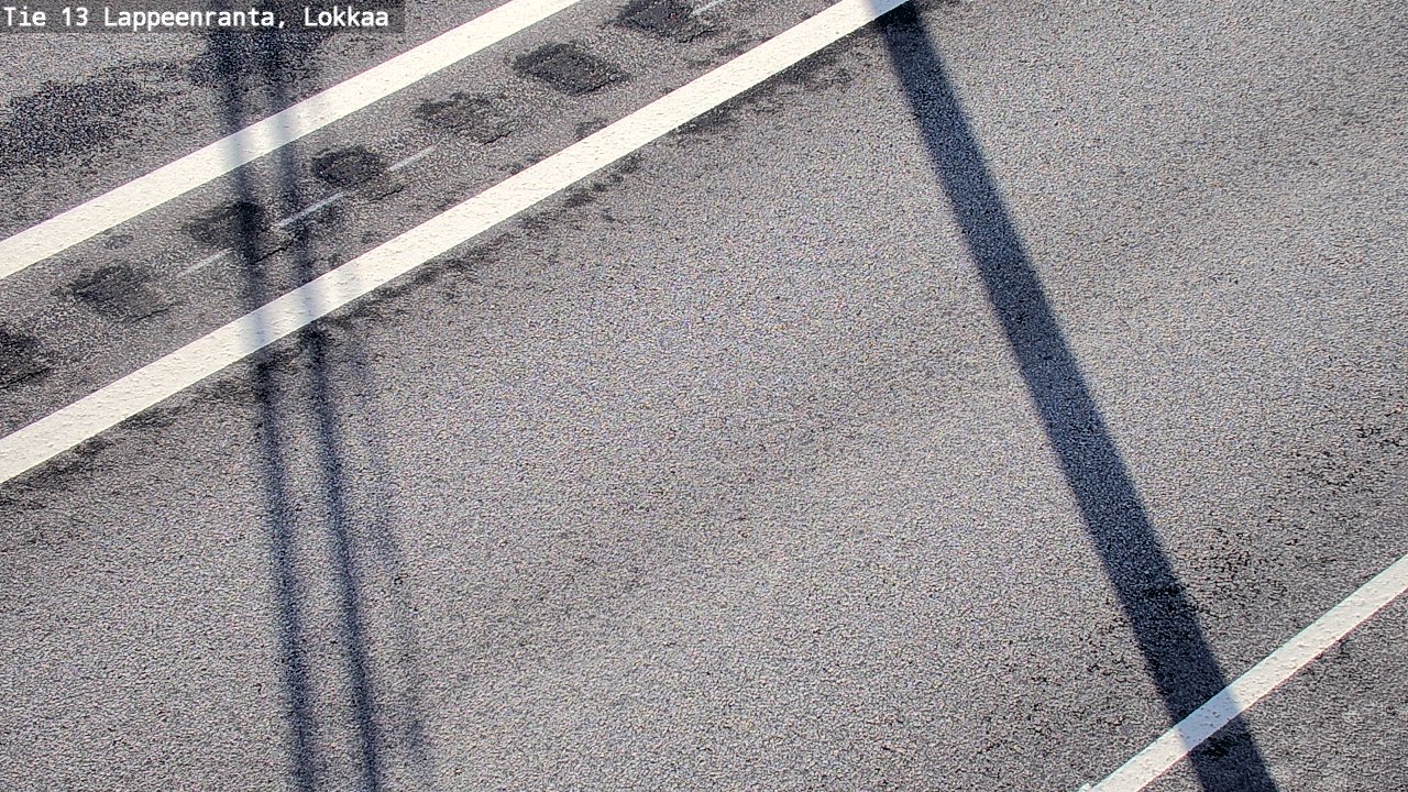 Weather Camera Image Väg 13 Lokkaa rakan, Lappeenranta, Etelä-Karjala