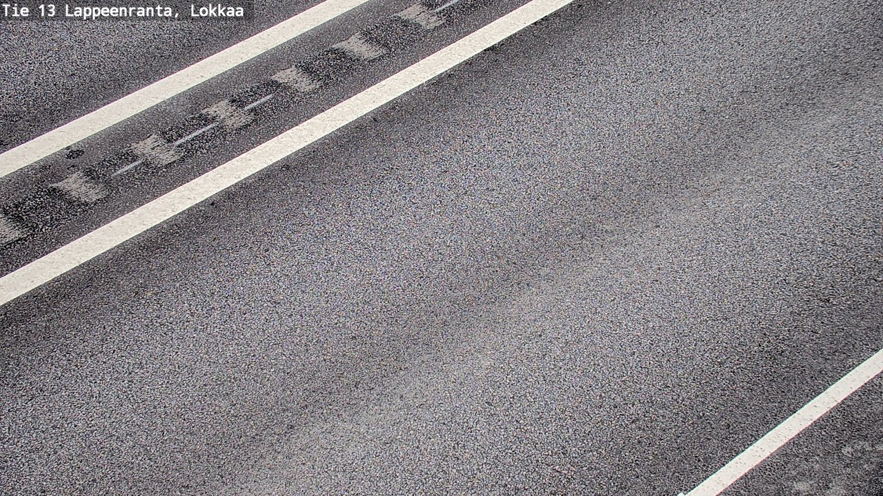 Weather Camera Image Väg 13 Lokkaa rakan, Lappeenranta, Etelä-Karjala