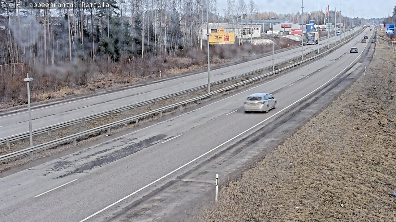 Kelikamerat Kuva Tie 6 Lappeenranta, Reijola, Lappeenranta, Etelä-Karjala