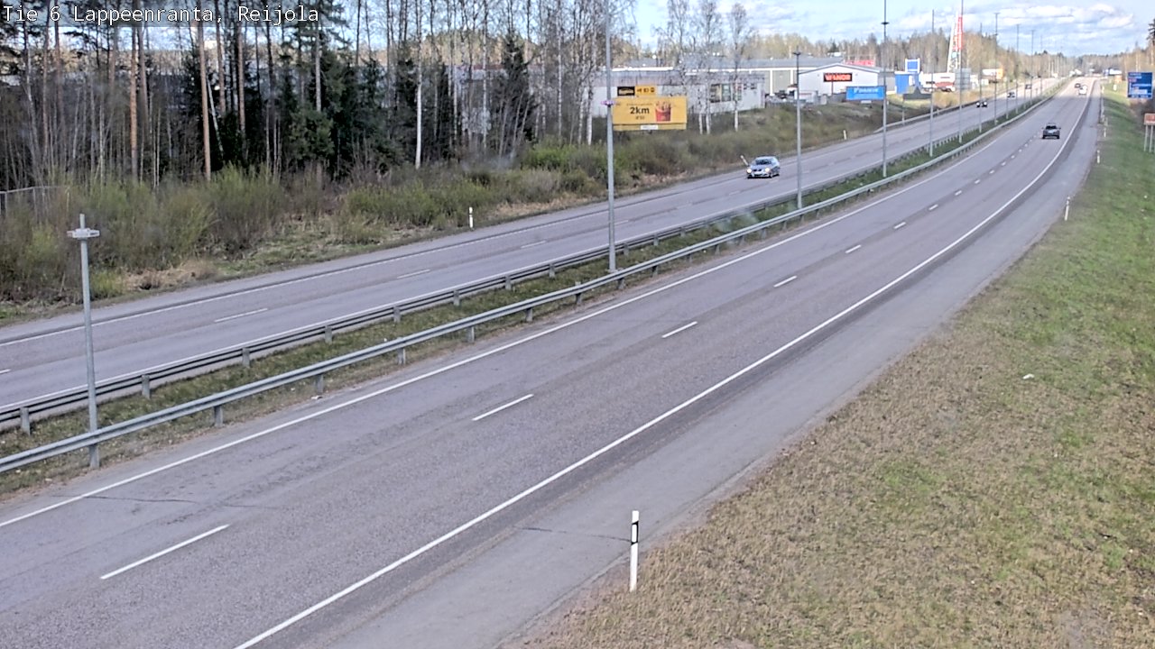 Kelikamerat Kuva Tie 6 Lappeenranta, Reijola, Lappeenranta, Etelä-Karjala