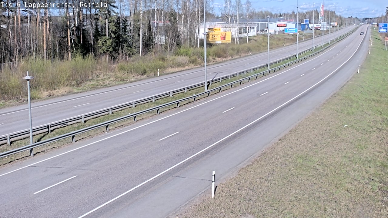 Kelikamerat Kuva Tie 6 Lappeenranta, Reijola, Lappeenranta, Etelä-Karjala
