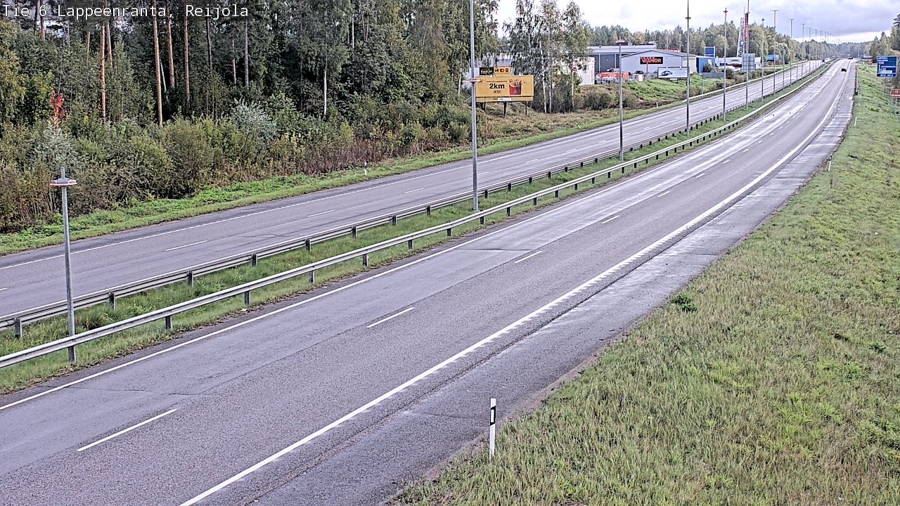 Kelikamerat Kuva Tie 6 Lappeenranta, Reijola, Lappeenranta, Etelä-Karjala