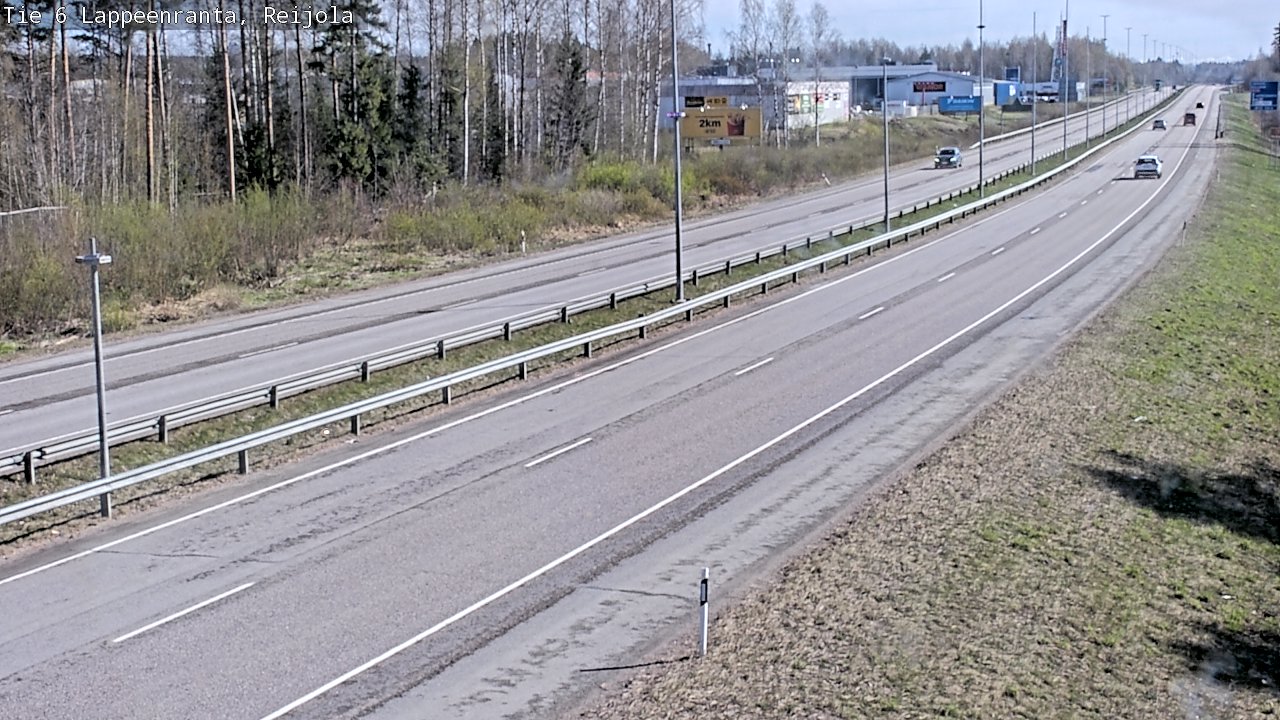 Kelikamerat Kuva Tie 6 Lappeenranta, Reijola, Lappeenranta, Etelä-Karjala