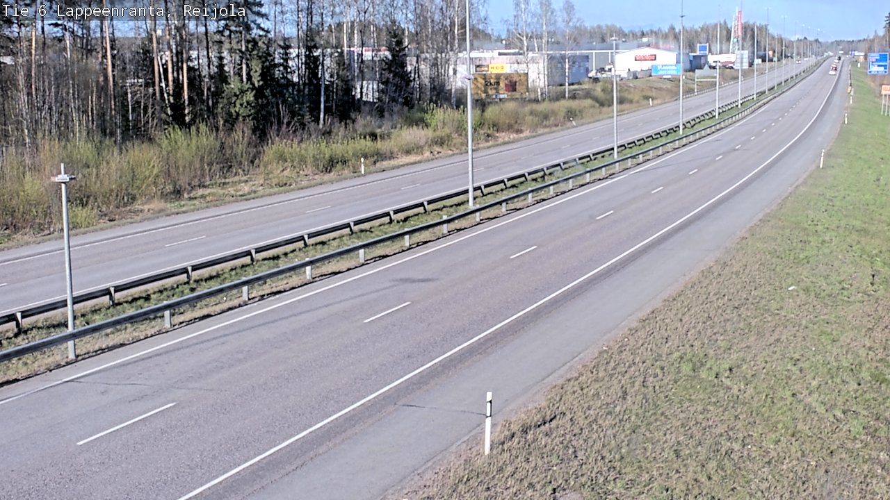 Kelikamerat Kuva Tie 6 Lappeenranta, Reijola, Lappeenranta, Etelä-Karjala