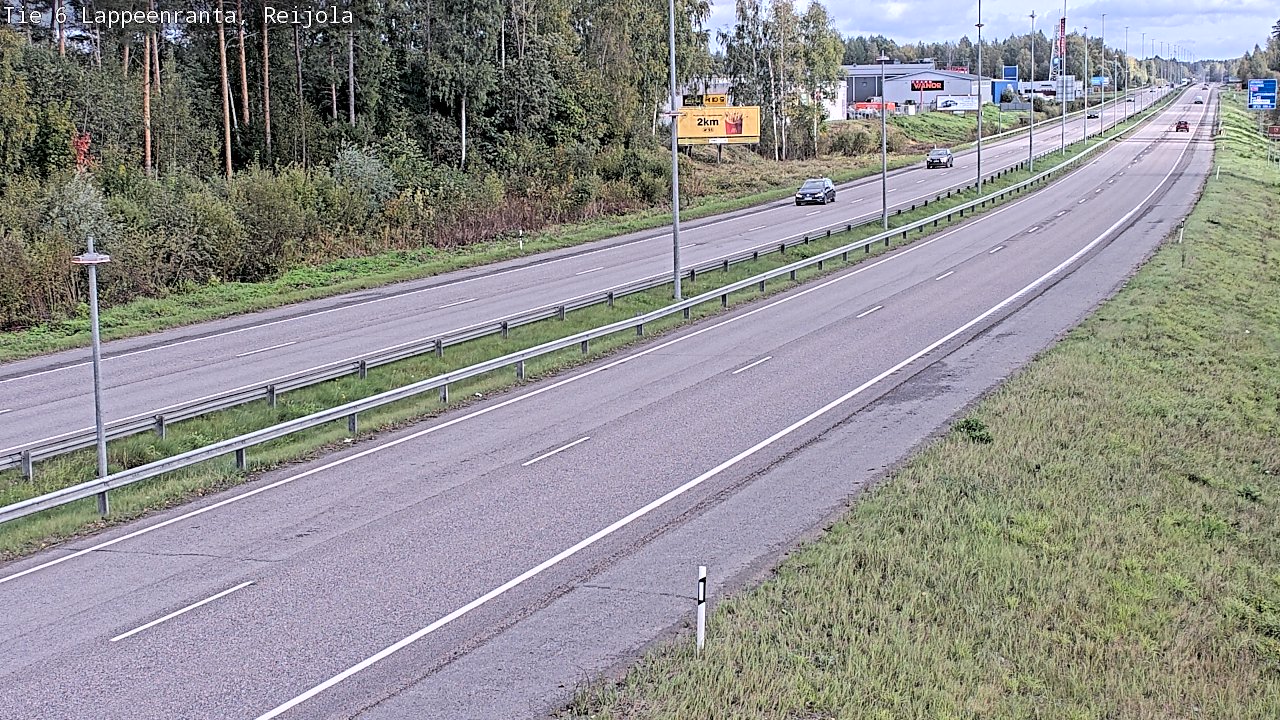 Kelikamerat Kuva Tie 6 Lappeenranta, Reijola, Lappeenranta, Etelä-Karjala