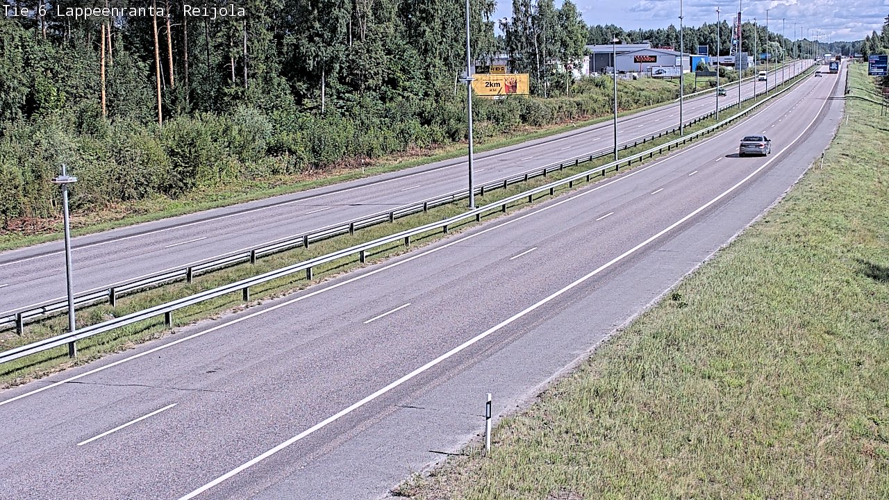 Kelikamerat Kuva Tie 6 Lappeenranta, Reijola, Lappeenranta, Etelä-Karjala