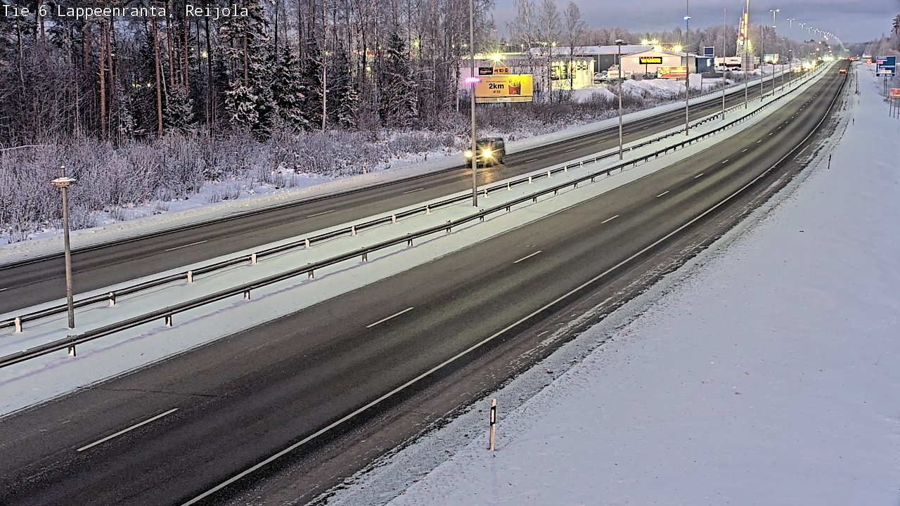 Kelikamerat Kuva Tie 6 Lappeenranta, Reijola, Lappeenranta, Etelä-Karjala