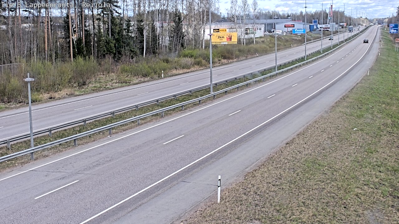 Kelikamerat Kuva Tie 6 Lappeenranta, Reijola, Lappeenranta, Etelä-Karjala