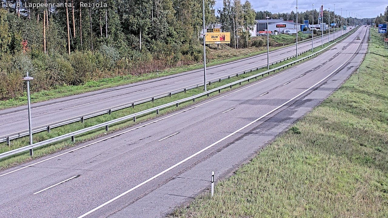 Kelikamerat Kuva Tie 6 Lappeenranta, Reijola, Lappeenranta, Etelä-Karjala