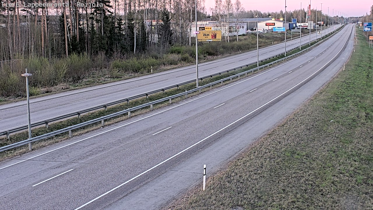 Kelikamerat Kuva Tie 6 Lappeenranta, Reijola, Lappeenranta, Etelä-Karjala