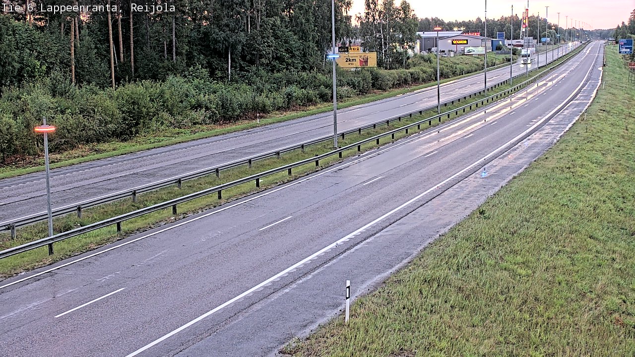 Kelikamerat Kuva Tie 6 Lappeenranta, Reijola, Lappeenranta, Etelä-Karjala