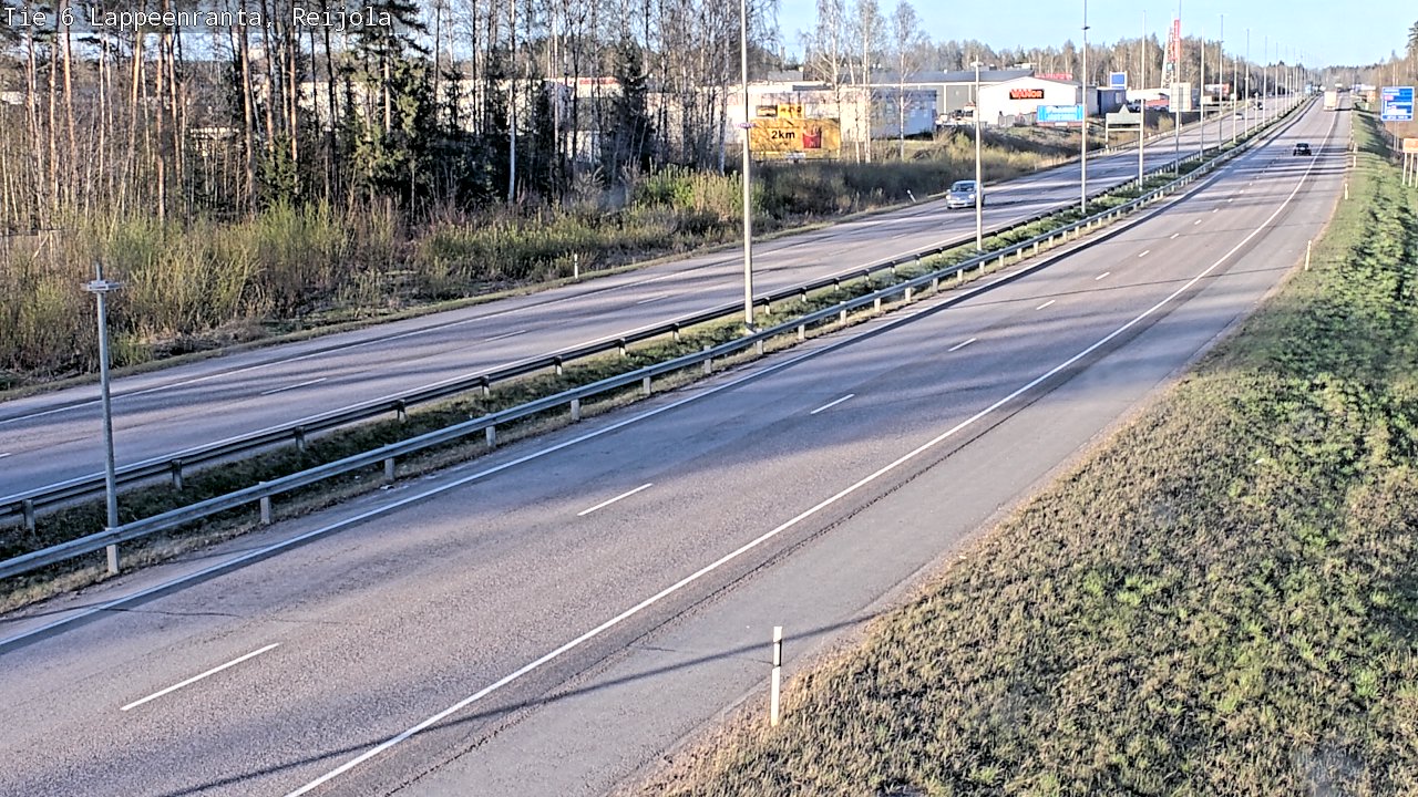 Kelikamerat Kuva Tie 6 Lappeenranta, Reijola, Lappeenranta, Etelä-Karjala