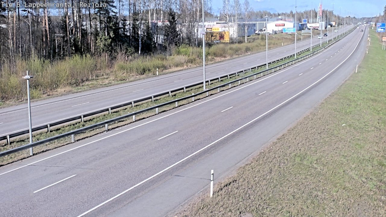 Kelikamerat Kuva Tie 6 Lappeenranta, Reijola, Lappeenranta, Etelä-Karjala