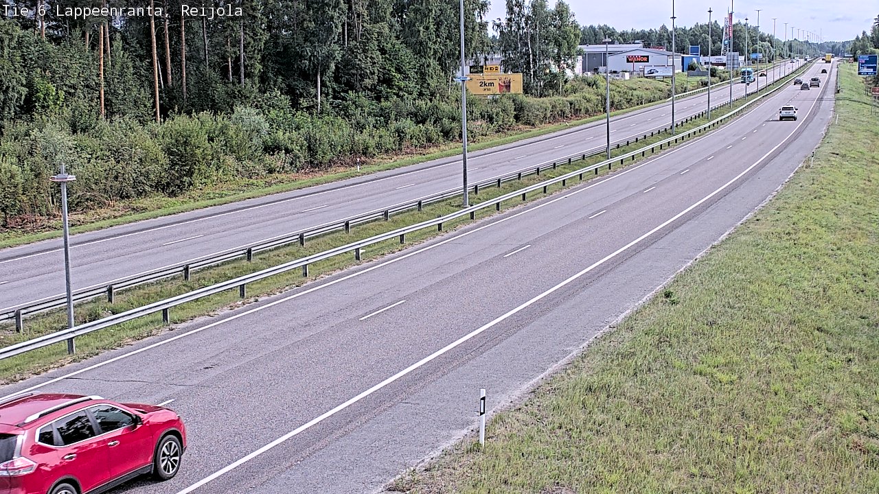 Kelikamerat Kuva Tie 6 Lappeenranta, Reijola, Lappeenranta, Etelä-Karjala