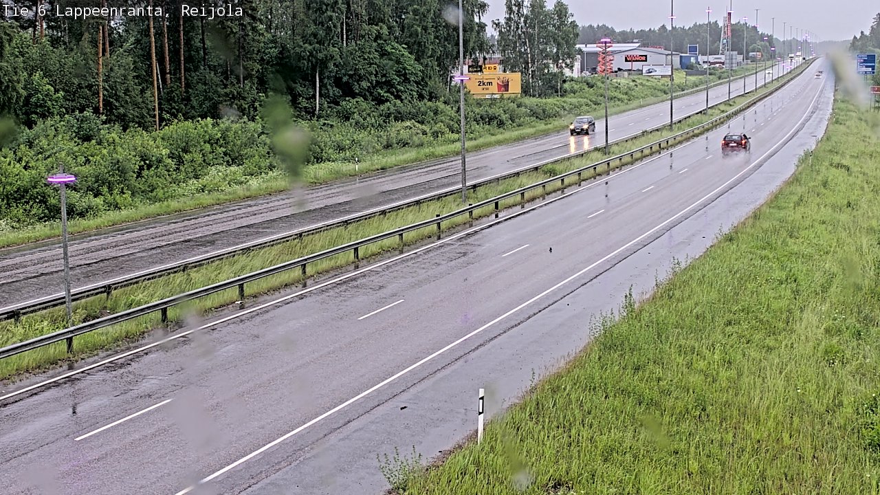 Kelikamerat Kuva Tie 6 Lappeenranta, Reijola, Lappeenranta, Etelä-Karjala