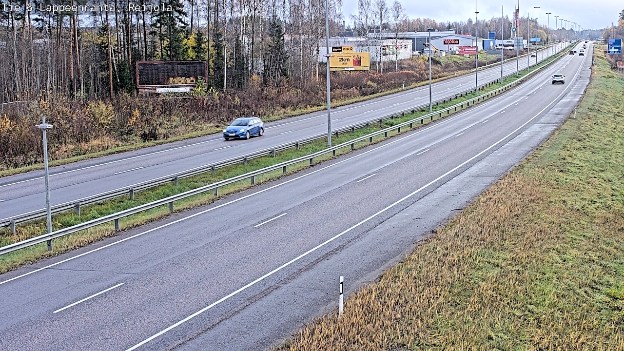 Kelikamerat Kuva Tie 6 Lappeenranta, Reijola, Lappeenranta, Etelä-Karjala